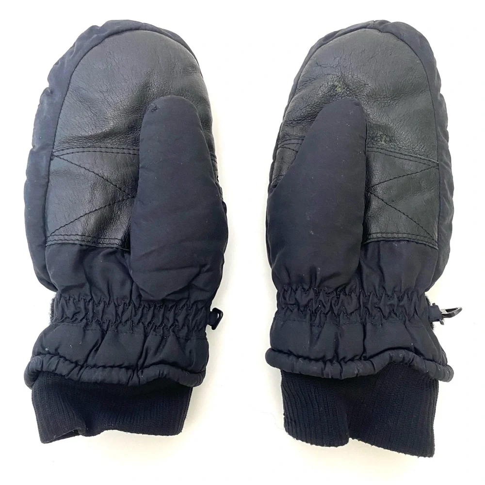 Obermyer Women's Black Gauntlet Style Mittens (Mittens Only)